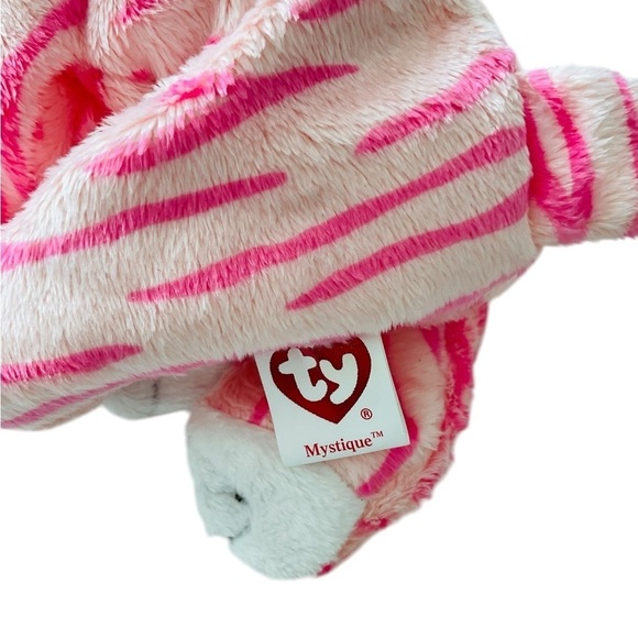 TY Beanie Baby MYSTIQUE The Tiger (Circus Beanie) 5.5" NEW with Mint Tags💖💫 - Picture 5 of 8